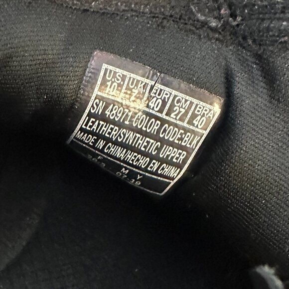 Skechers Relaxed Fit Easy Going Black Suede Booties Faux Fur Trim Women's Sz 10 - Picture 10 of 11